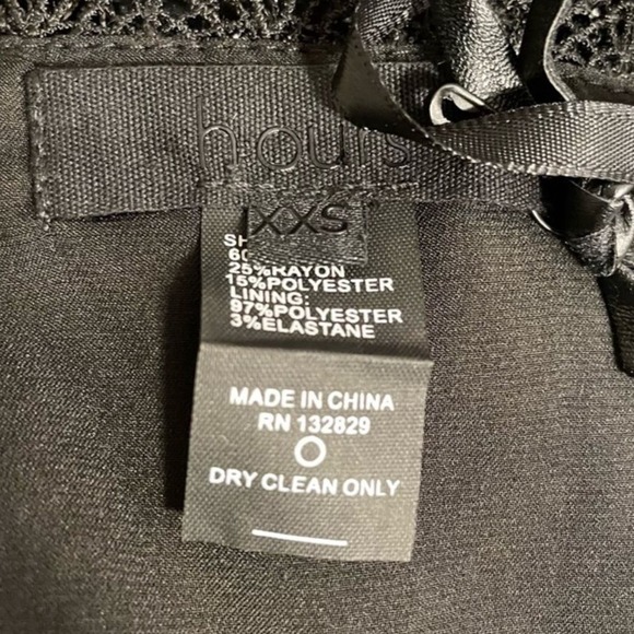 H:ours Mae Metallic Mini Dress‎ nwt - Picture 4 of 5